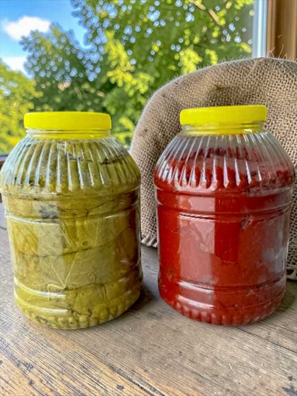 Domates Salça 5kg + Salamura Yaprak 5'lik