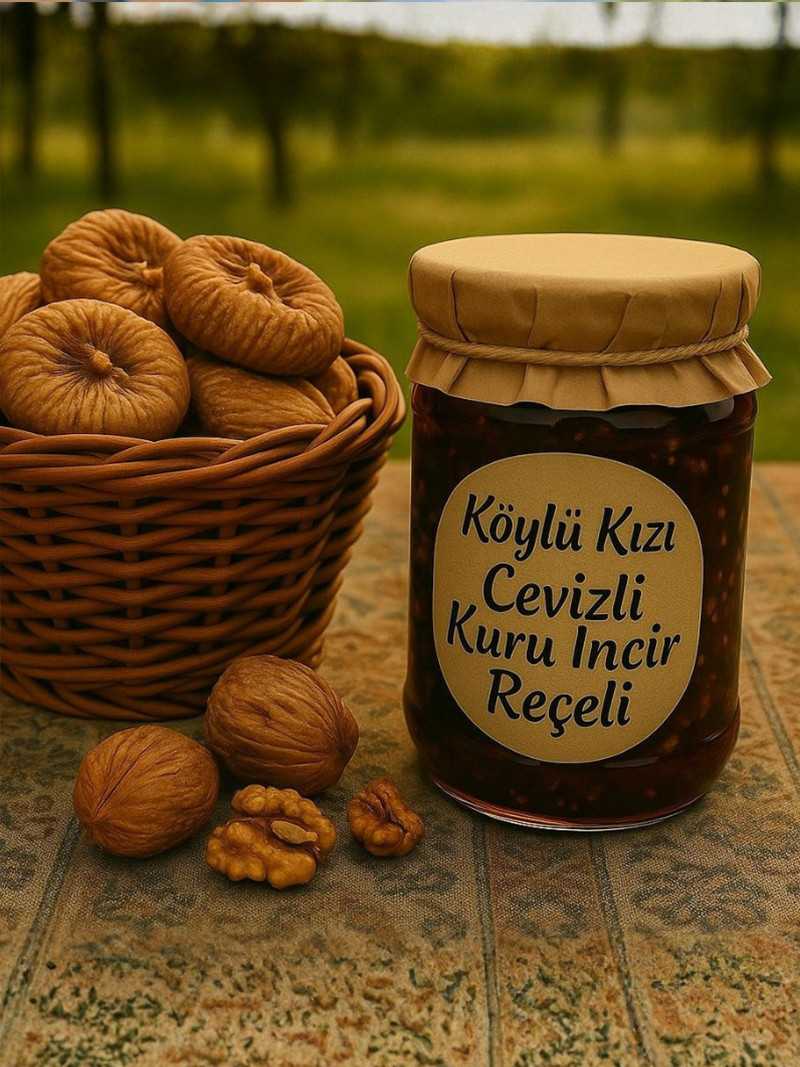 Cevizli Kuru İncir Reçeli 400 gr