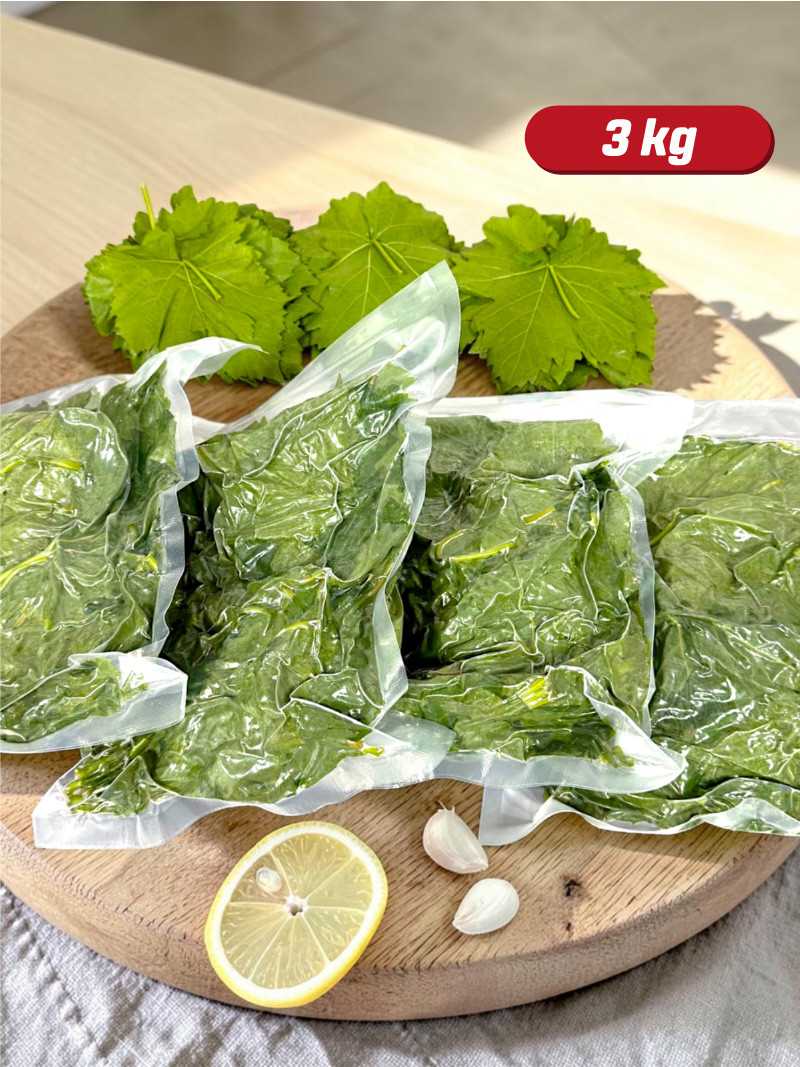 Taze Asma Yaprak Vakumlu 4 kg