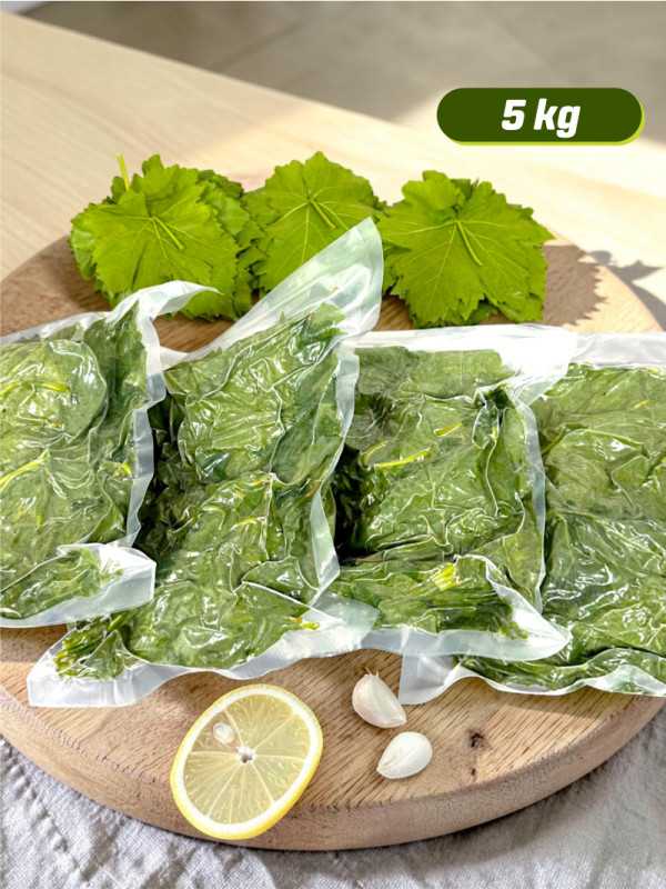 Taze Asma Yaprak Vakumlu 5 kg