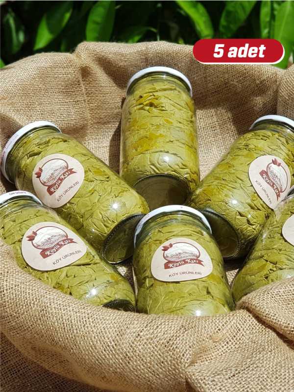 Kuru Basım Asma Yaprak 5 Adet