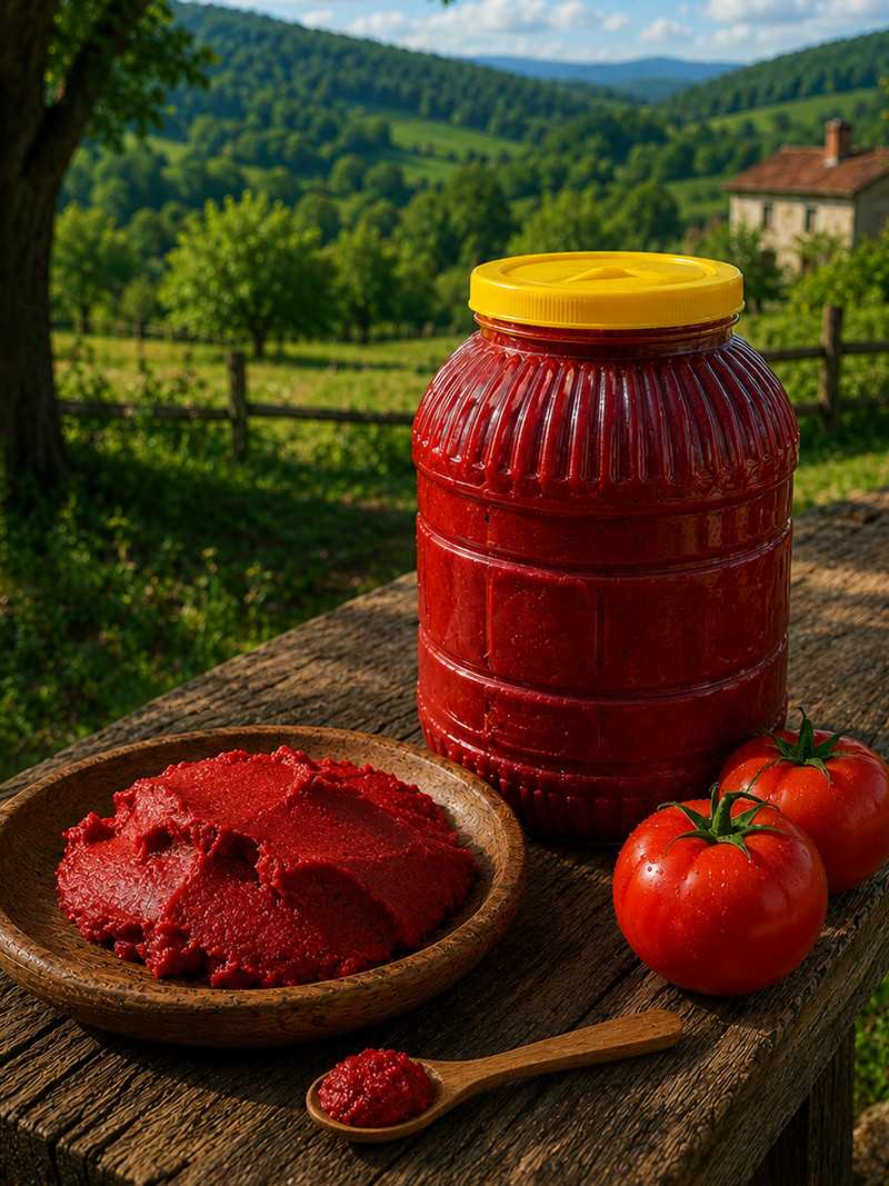 Kaynatma Domates Salçası 5 kg.