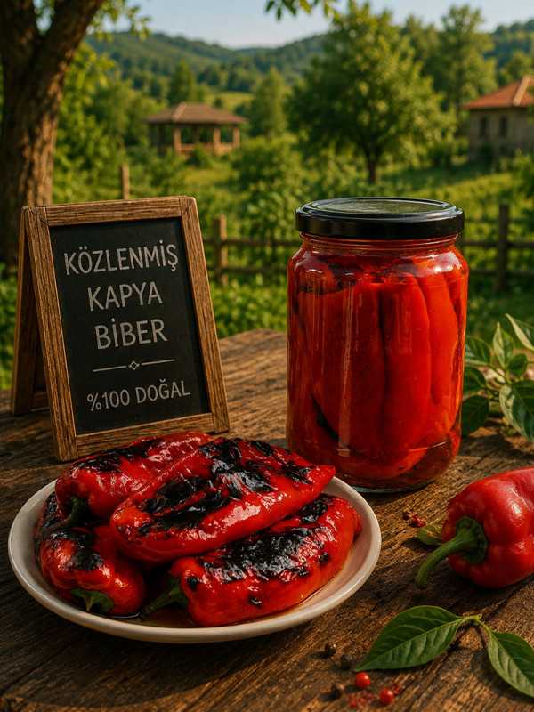 Közlenmiş Kapya Biber