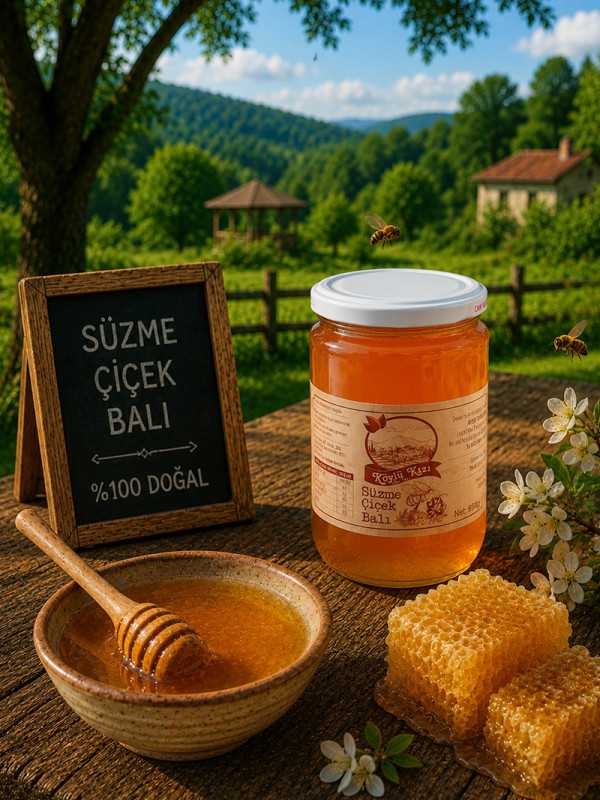 Süzme Çiçek Balı 850 gr