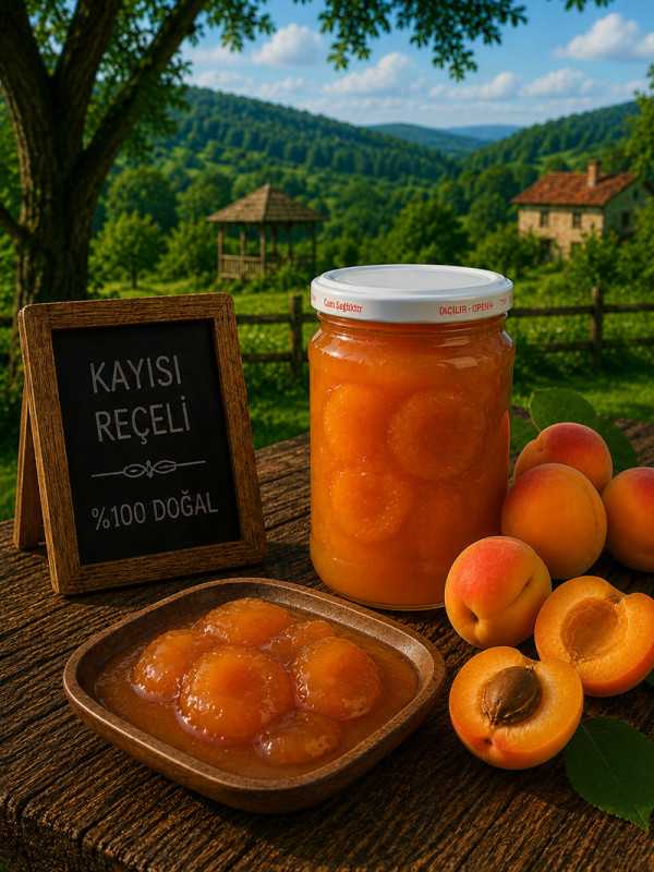 Ev Yapımı Kayısı Reçeli 480 gr